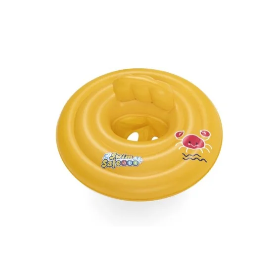 Bestway &phi;69cm wondersplash round 3-ring baby boat (contents: 1 baby seat.) age 0-1